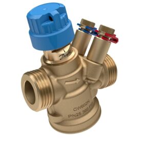 STYRVENTIL AB-QM DN15 UTVÄNDIG GÄNGA MED MÄTNIPPLAR DANFOSS