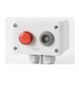 LARMBOX, RÖD LAMPA/SUMMER 230V GRUNDFOS