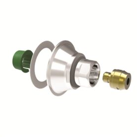 KOPPLINGSBRICKA V6 G15 (16X2,0-2,25 MM) Ø54 H=36 MM VATETTE