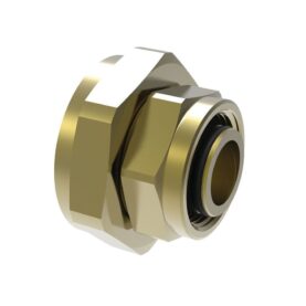 DUBBELMUTTER V6 15X22 MM MÄSSING VATETTE