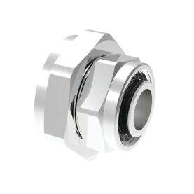 DUBBELMUTTER V6 15X22 MM FÖRKROMAD VATETTE