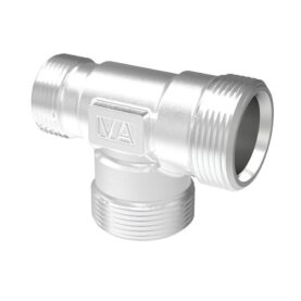 T-RÖR V6 15X15X12 MM FÖRKROMAD VATETTE