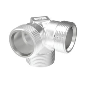 HÖRNRÖR V6 15 MM FÖRKROMAD VATETTE