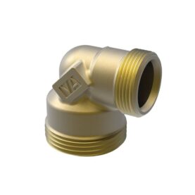 VINKELSKRUVDEL V6 22X15 MM MÄSSING VATETTE