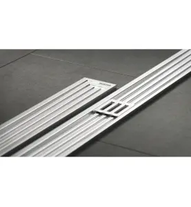 GALLER/ÖVERDEL 700X77 MM (LXB) ROSTFRI ART DECO BLUCHER