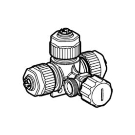 AVSTÄNGNINGSVENTIL SIGMA 3-VÄGS GEBERIT