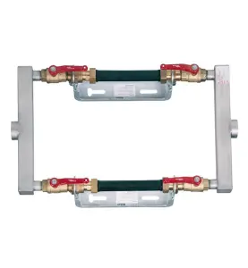 VATTENMÄTARKONSOL PARALLELL G32 FÖR 2 X 190 MM MÄTARE, INVÄNDIG