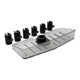 HYLLA FÖR DUSCHSTÅNG DIVELLO MULTI Ø18-25 MÖRK