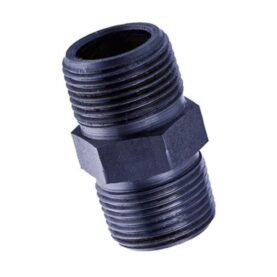 SEXKANTNIPPEL SVART DN 8 16000011BL