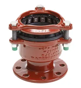 FLÄNSKOPPLING MULTI/JOINT 3157+ 100MMX80 GEORG FISCHER