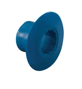 STÖDBUSSNING 15/16 MM X 25/20 MM FÖR VÄGGUTGÅNG BLÅ FLEX UPONOR