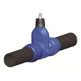 SLUSSVENTIL 714 AQ DN80/D75 PE100 SDR11 PN16 ULEFOS