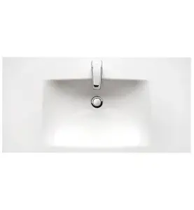 TVÄTTSTÄLL ARIELLA 90 MINERALKOMPOSIT VIT ALTERNA