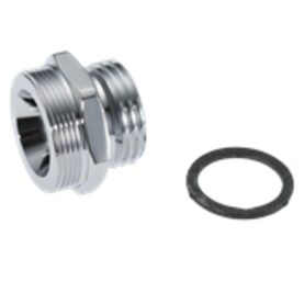 ÖVERGÅNGSNIPPEL MED PACKNING G15-M24X1 MORA