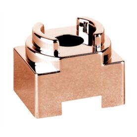 DISTANSKLOSS H=10 MM, B=20 MM FÖR ENKELKLAMMA KOPPAR FALUPLAST