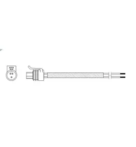 KABEL, TILL MBS OCH DST P110, 064G0950, DANFOSS