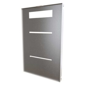 LUCKA KAKLINGSBAR DESIGN PRESEAL 800X710 MM (BXH) VÄGGINBYGGD GRÅ LK