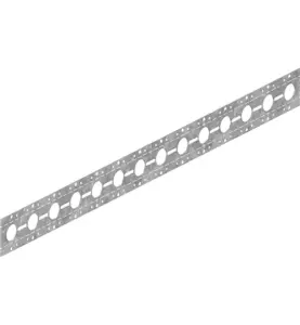 VÄGGSKENA 700X70 MM (LXH) C/C 50 MM FÖR VÄGGBOCKFIXTUR ZINK AQUA PLUS UPONOR