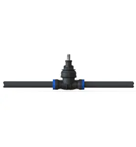 SERVISVENTIL MED PE-ÄNDAR 32X32 MM ISIFLO