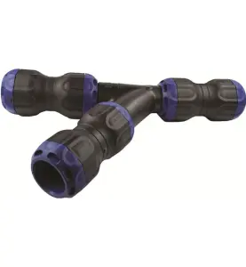 Y-KOPPLING ISIFLO SPRINT 32X32X32 MM 3MUFF SVART