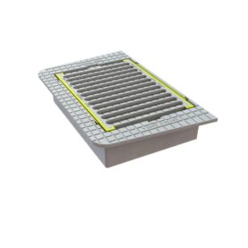 500 TELESKOPISK UTBYTESBETÄCKNING, TYP A2, LONGLIFE GALLER MED LÅS