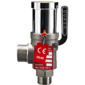 SÄKERHETSVENTIL SV65 DN15 0,5 MPA SYRAFAST DURGO