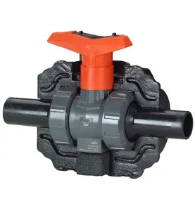 ISOLERAD KULVENTIL 546 COOL-FIT 4.0 HANDMANÖVRERAD PN10 D32  GEORG FISCHER