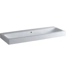 TVÄTTSTÄLL ICON B120 KTCT UTAN KRANHÅL MED BRÄDDAVLOPP GEBERIT