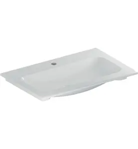 MÖBELTVÄTTSTÄLL ICON B75 KRANHÅL CENTRUM, UTAN BR.AVL GEBERIT