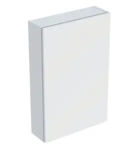 ÖVERSKÅP ICON REKTANGULÄR,1 DÖRR B45 VIT / LACKERAD MATT GEBERIT