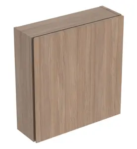 ÖVERSKÅP ICON KVADRATISK, 1 DÖRR B45 EK / TRÄSTRUKTUR MELAMIN GEBERIT