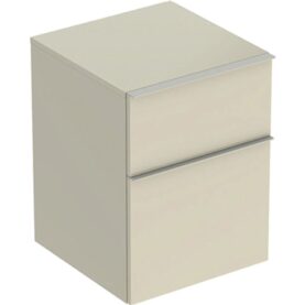 SIDOSKÅP ICON ICON 2 LÅDOR B45 SAGRÅ LACK HÖGBLANK/SAGRÅ MATT GEBERIT