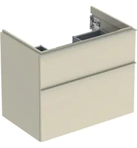 UNDERSKÅP ICON 2 LÅDOR B74 SA.GRÅ HÖGBL/HANDTAG SA.GRÅ MATT GEBERIT
