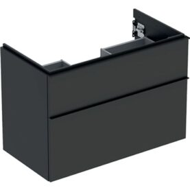 UNDERSKÅP ICON 2 LÅDOR B88,8 LAVA MATT/HANDTAG LAVA MATT GEBERIT