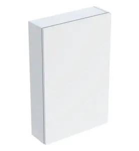 ÖVERSKÅP ICON REKTANGULÄR,1 DÖRR B45 VIT / LACKERAD HÖGBLANK GEBERIT