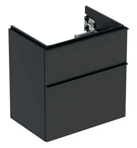 UNDERSKÅP ICON 2 LÅDOR KOMPAKT B59,2 LAVA MATT/HANDTAG LAVA MATT GEBERIT