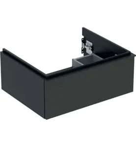 UNDERSKÅP ICON 1 LÅDA B59,2 LAVA MTT/ HANDTAG LAVA MATT GEBERIT