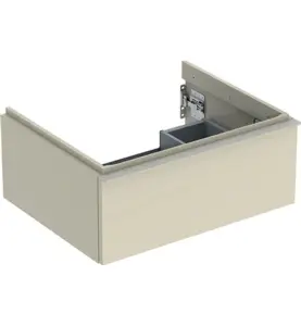 UNDERSKÅP ICON 1 LÅDA B59,2 S.GRÅ HÖGBL/HANDTAG S.GRÅ MATT GEBERIT