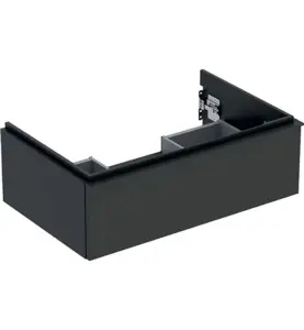 UNDERSKÅP ICON 1 LÅDA B74 LAVA MATT/HANDTAG LAVA MATT GEBERIT