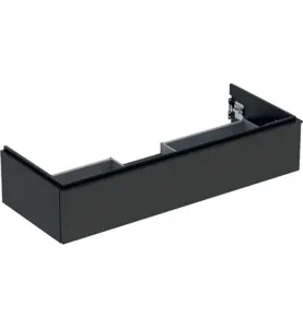 UNDERSKÅP,1 LÅDA B118,4 LAVA MATT/HANDTAG LAVA MATT GEBERIT