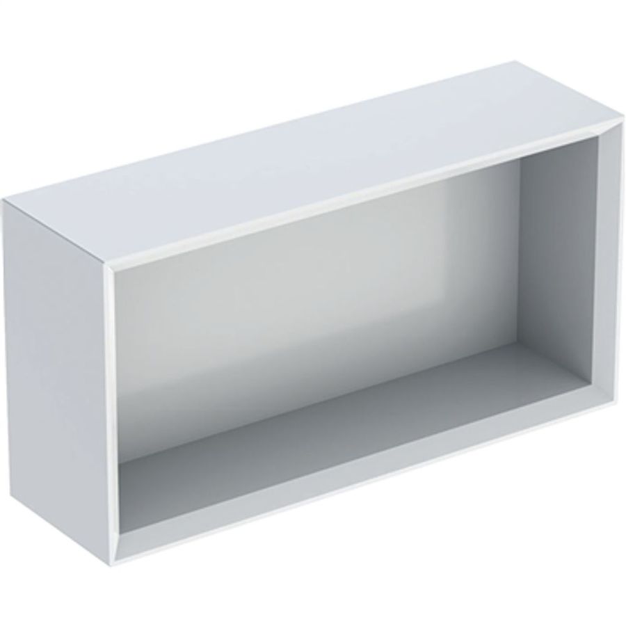 VÄGGBOX ICON REKTANGULÄR B45 VIT / LACKERAD HÖGBLANK GEBERIT