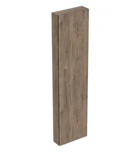 HÖGSKÅP/INNERSPEGEL ICON B45 VALNÖT TRÄSTRUKT. MELAMIN GEBERIT