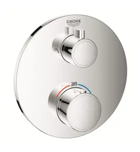 TERMOSTATBLANDARE FÖR DUSCH, 2 UTLOPP MED INTEGRERAD OMKASTARE GROHE