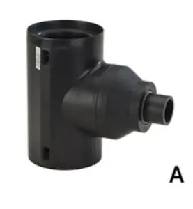 ISOLERAT T-RÖR COOL-FIT 4.0 FÖRMINSKAT 160/250 X 63/125MM GEORG FISCHER