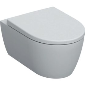 VÄGG-WC ICON RIMFREE SC/QR/FASTA BESLAG, D53 GEBERIT