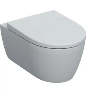VÄGG-WC ICON RIMFREE SC/QR/FASTA BESLAG, D53 GEBERIT