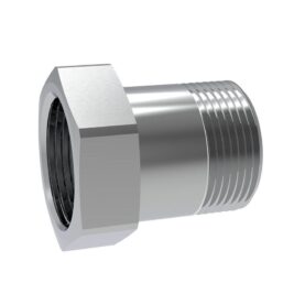 MELLANDEL 3/4"X 3/4" PLANÄNDA FÖR 80 MM LÄGENHETSMÄTARE KROM VATETTE