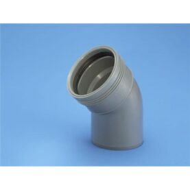 BÖJ 110 MM X 45° MUFF X SLÄTÄNDA 20 STK PER FRP GRÅ WAFIX