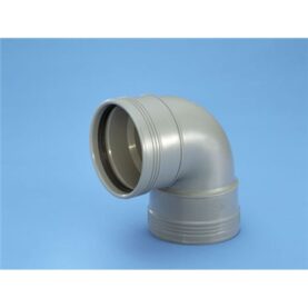 BÖJ 110 MM X 88,5° 2MUFF, KORT 15 STK PER FRP GRÅ WAFIX