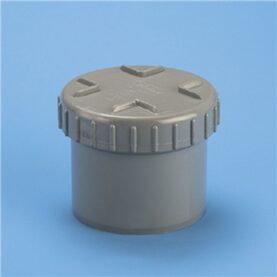 RENSLOCK 110 MM SLÄTÄNDA, MED STOS 25 STK PER FRP GRÅ WAFIX